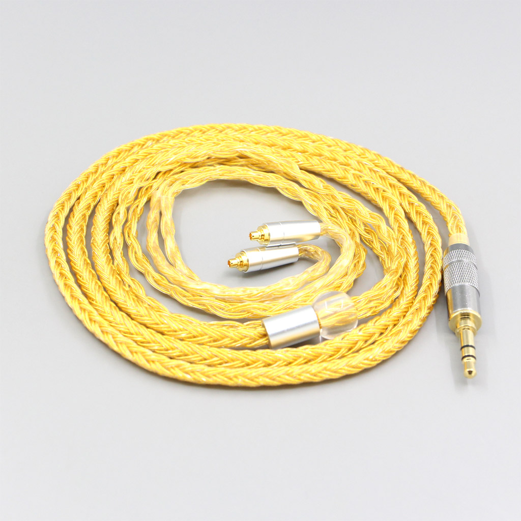 16 Core OCC Gold Plated Braided Earphone Cable For AKG N5005 N30 N40 MMCX