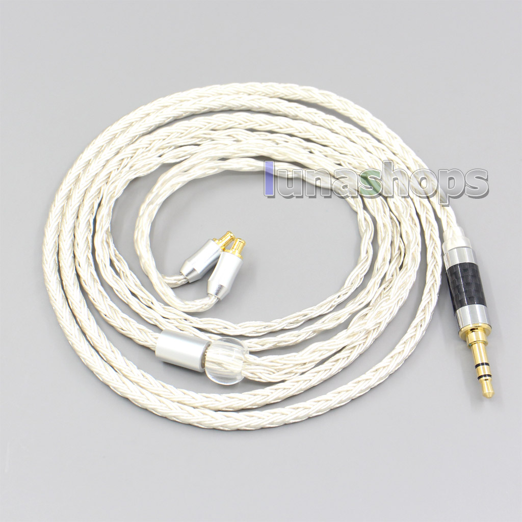 16 Core OCC Silver Plated Earphone Cable For Audio Technica ath-ls400 ls300 ls200 ls70 ls50 e40 e50 e70 312A
