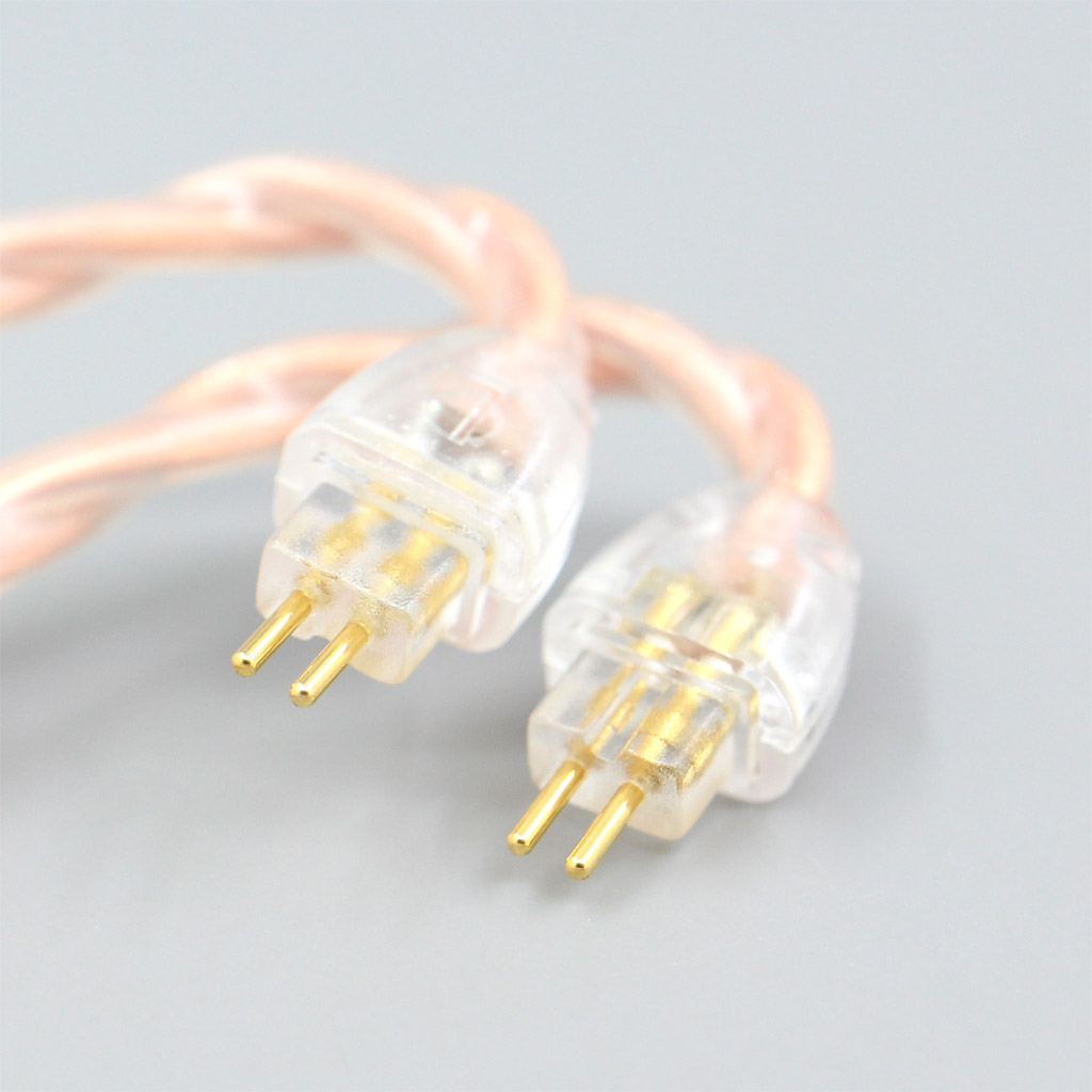 Silver Plated OCC Shielding Coaxial Earphone Cable For AUDEZE iSINE 10 20 LX LCDi3 LCDi4