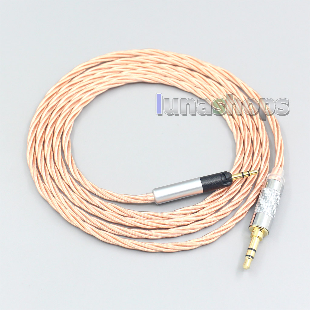 Silver Plated OCC Shielding Coaxial Earphone Cable For Sennheiser HD598se HD559 hd569 hd579 hd599 hd558 hd518