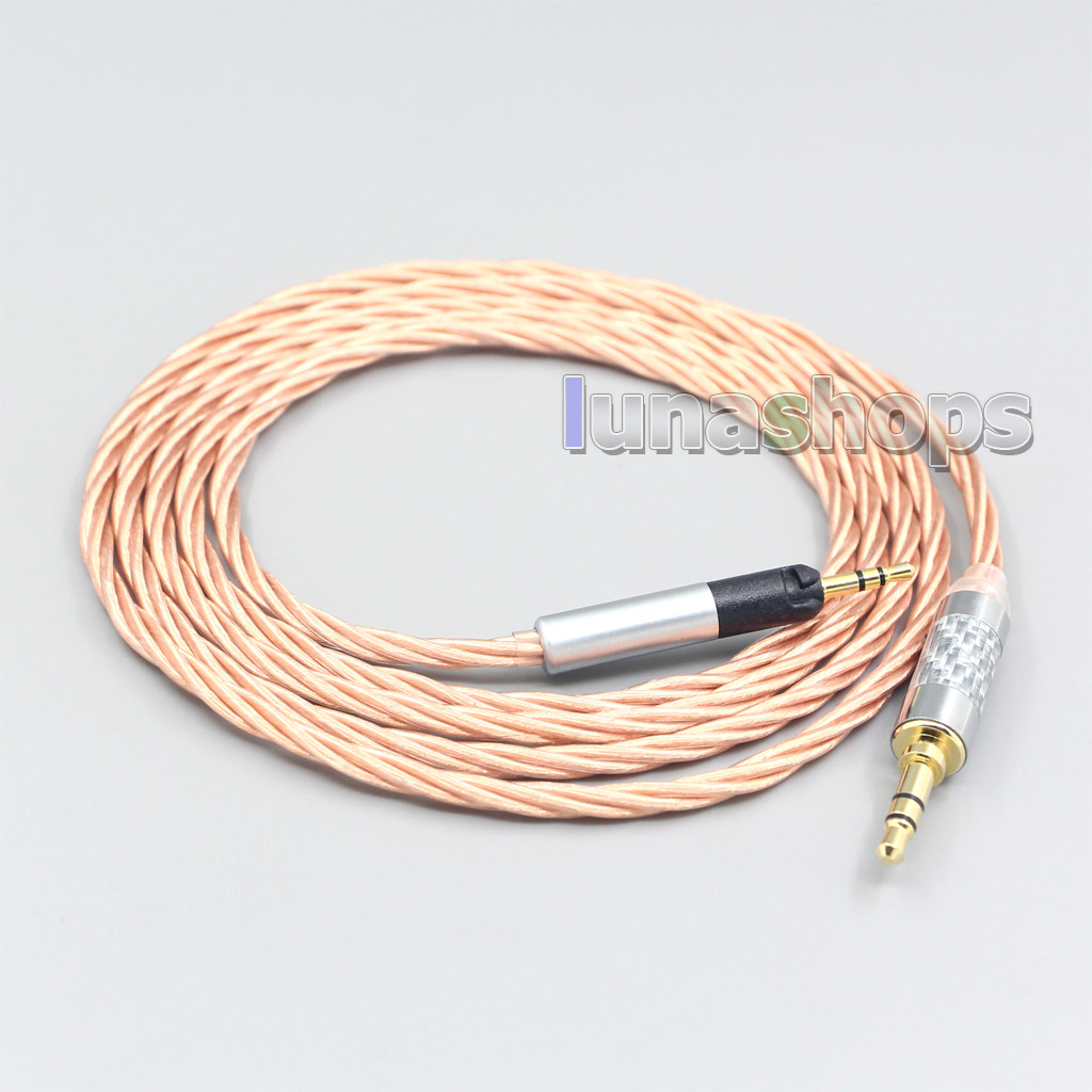 Silver Plated OCC Shielding Coaxial Earphone Cable For Sennheiser HD598se HD559 hd569 hd579 hd599 hd558 hd518