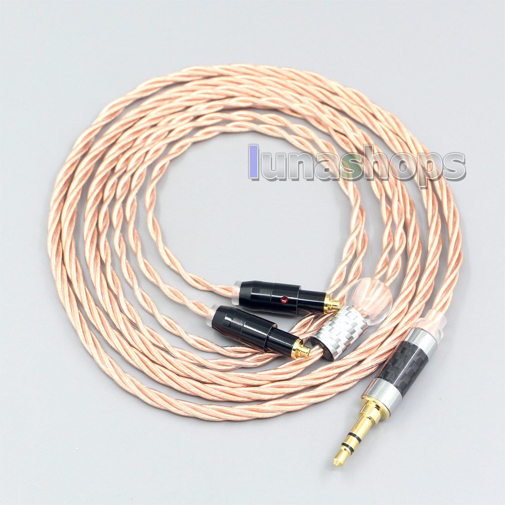 Silver Plated OCC Shielding Coaxial Earphone Cable For Shure SRH1540 SRH1840 SRH1440 headphone Headset