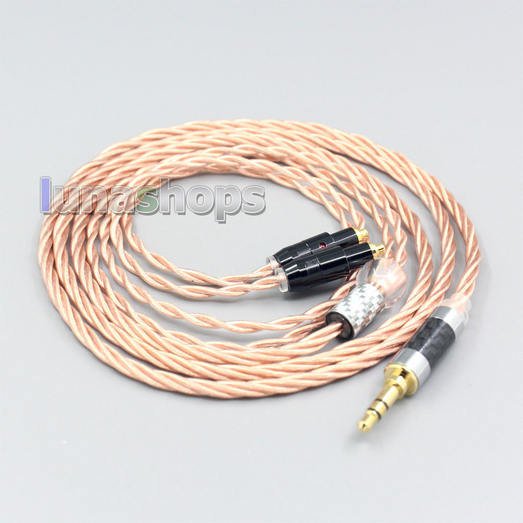 Silver Plated OCC Shielding Coaxial Earphone Cable For Shure SRH1540 SRH1840 SRH1440 headphone Headset