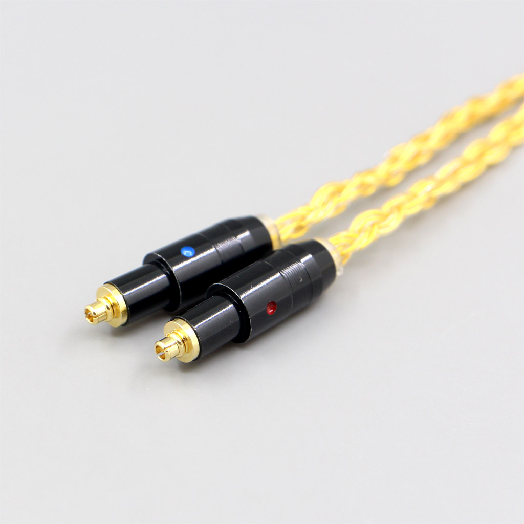 16 Core OCC Gold Plated Braided Earphone Cable For Shure SRH1540 SRH1840 SRH1440 Headphone