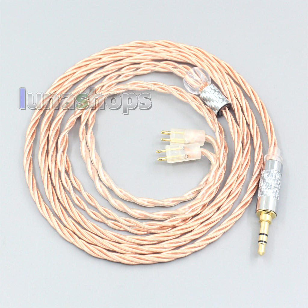 Silver Plated OCC Shielding Coaxial Earphone Cable For Fitear To Go! 334 private c435 Jaben F111 MH333 223 22