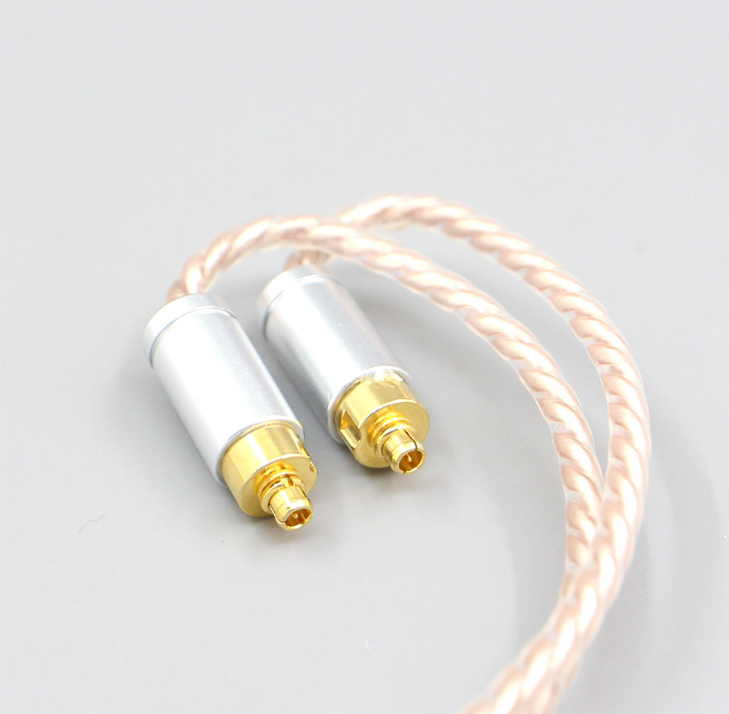 Hi-Res Brown XLR 3.5mm 2.5mm 4.4mm Earphone Cable For Dunu dn-2002