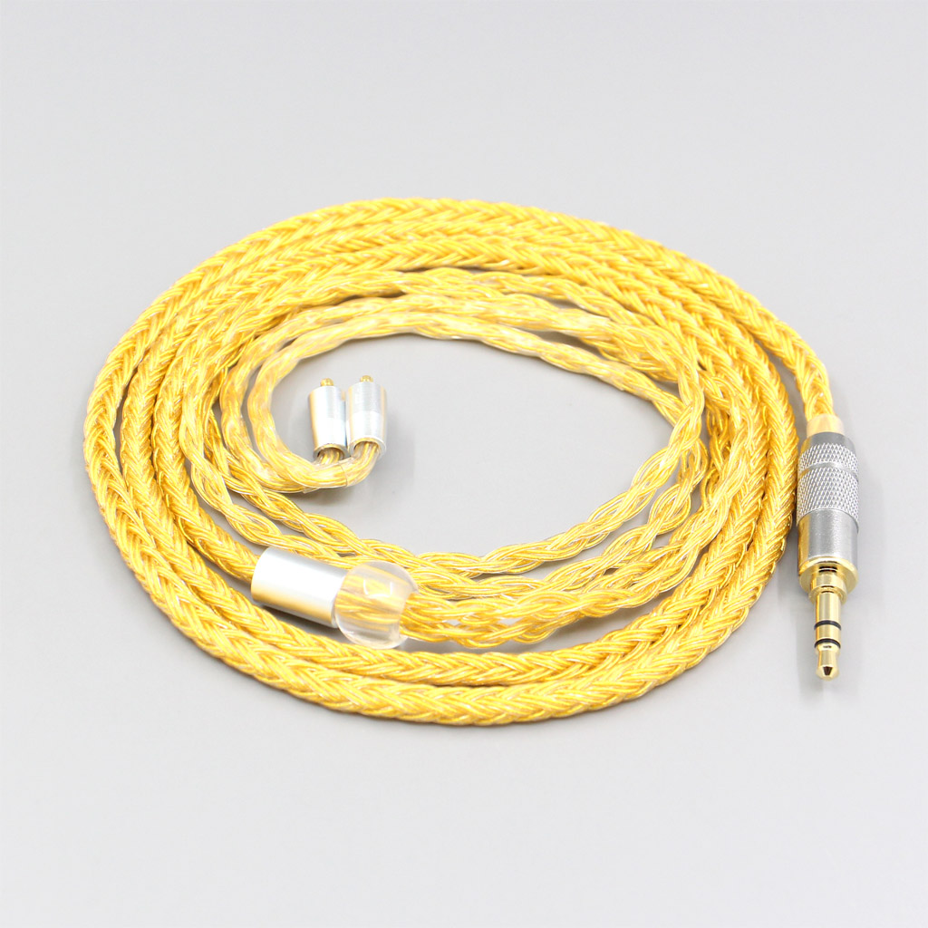 16 Core OCC Gold Plated Braided Earphone Cable For UE Live UE6 Pro Lighting SUPERBAX IPX