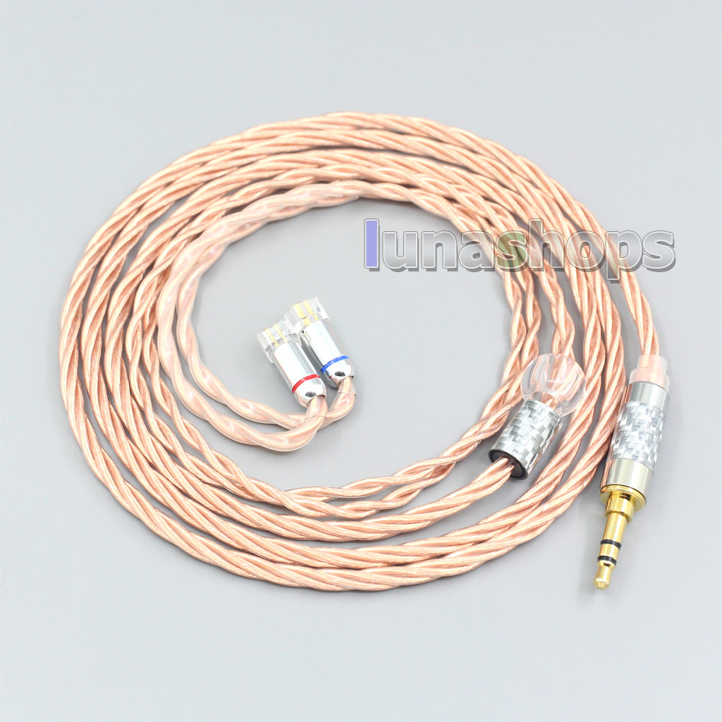 Silver Plated OCC Shielding Coaxial Earphone Cable For UE11 UE18 pro QDC Gemini Gemini-S Anole V3-C V3-S V6-C