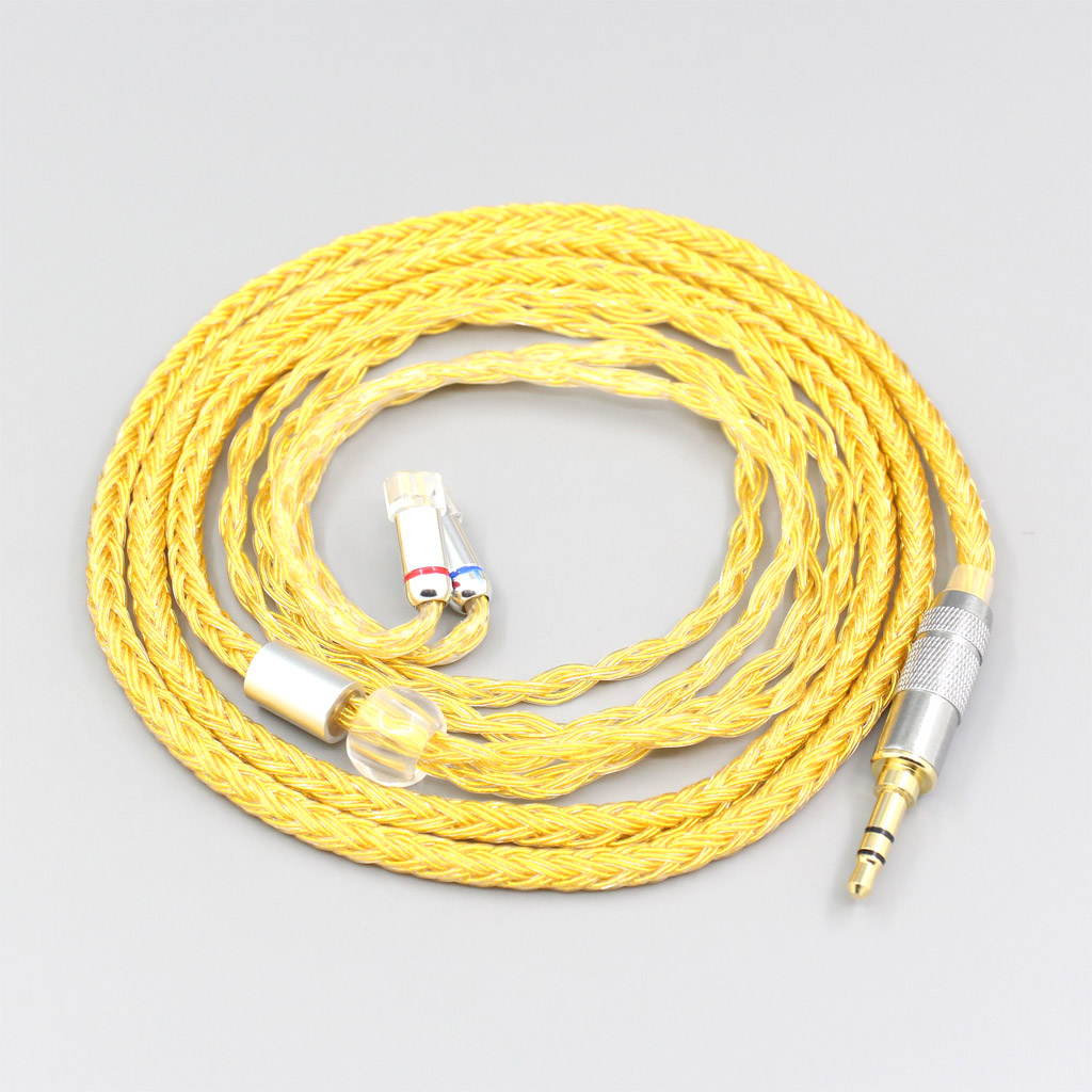 16 Core OCC Gold Plated Braided Earphone Cable For UE11 UE18 pro QDC Gemini Gemini-S Anole V3-C V3-S V6-C