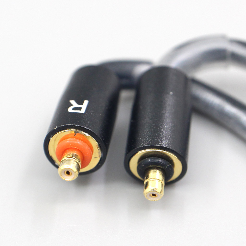 2.5mm 4.4mm XLR 3.5mm Black 99% Pure PCOCC Earphone Cable For UE Live UE6 Pro Lighting SUPERBAX IPX