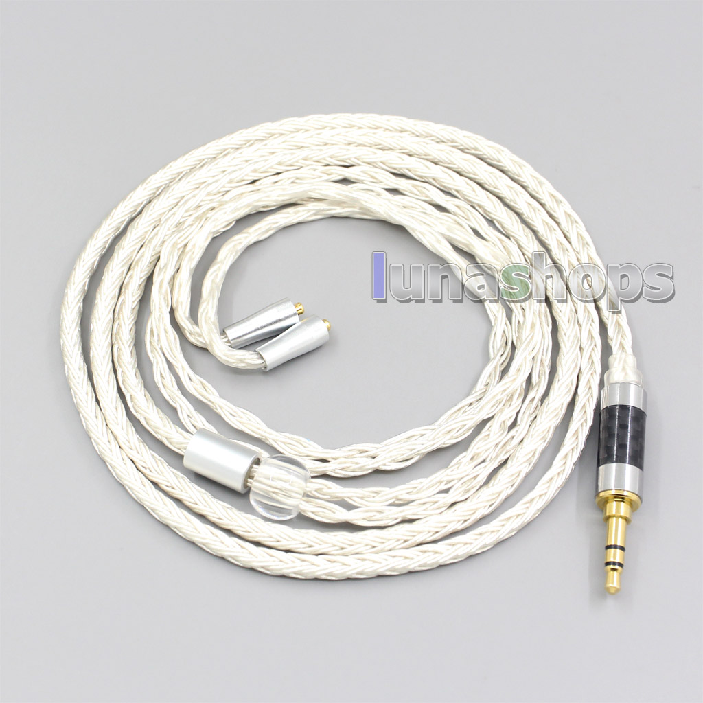 16 Core OCC Silver Plated Earphone Cable For Westone W40 W50 W60 UM10 UM20 UM30 UM40 UM50 Pro