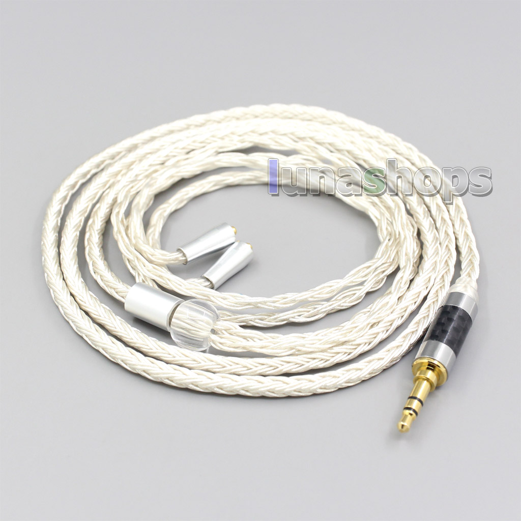 16 Core OCC Silver Plated Earphone Cable For Westone W40 W50 W60 UM10 UM20 UM30 UM40 UM50 Pro