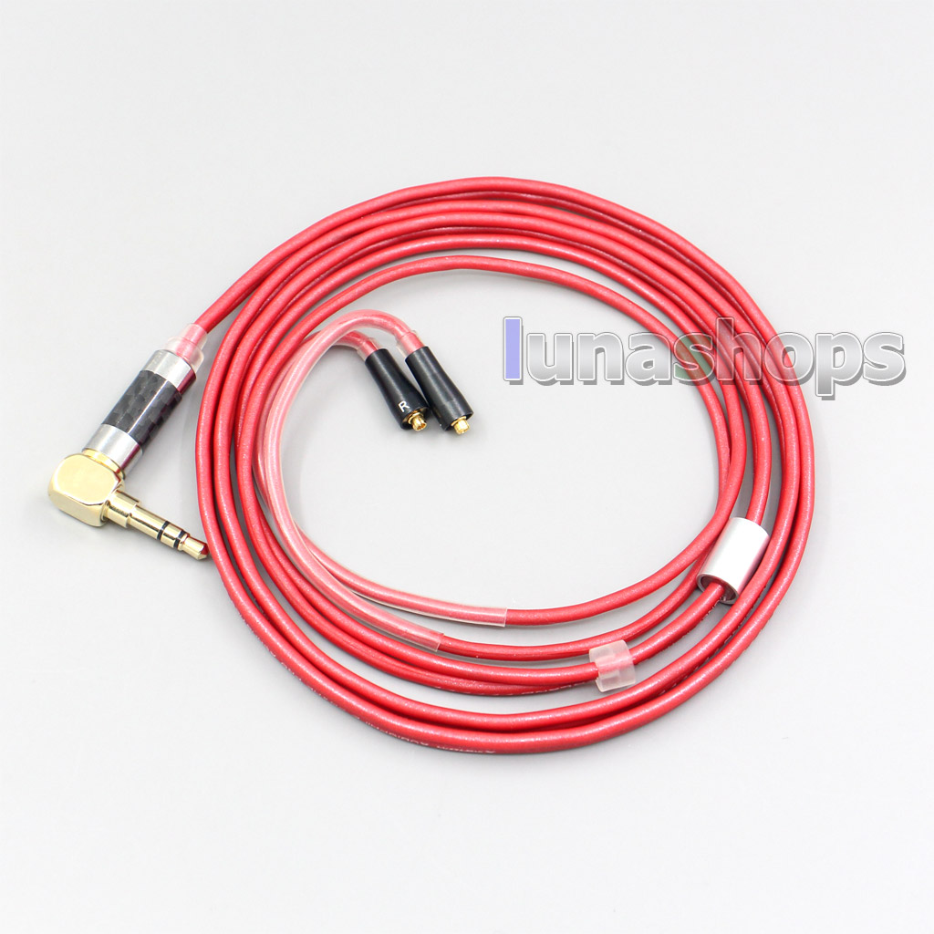2.5mm 4.4mm XLR 3.5mm 99% Pure PCOCC Earphone Cable For Westone W40 W50 W60 UM10 UM20 UM30 UM40 UM50 Pro