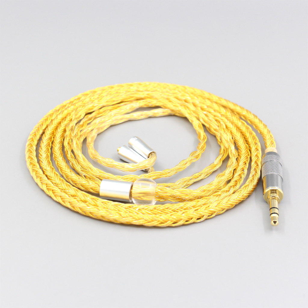 16 Core OCC Gold Plated Braided Earphone Cable For Westone W40 W50 W60 UM10 UM20 UM30 UM40 UM50 Pro