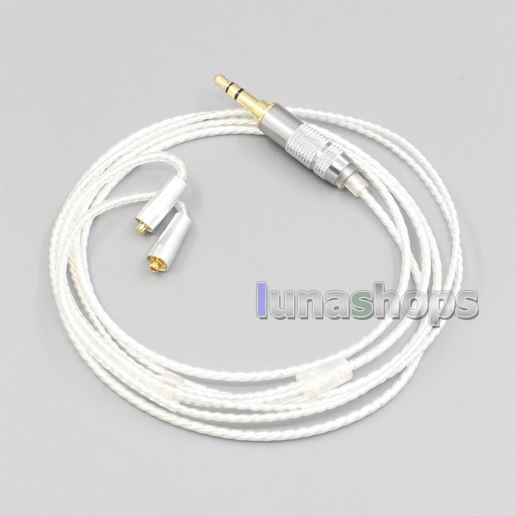 Hi-Res Silver Plated 7N OCC Earphone Cable For Westone W40 W50 W60 UM10 UM20 UM30 UM40 UM50 Pro
