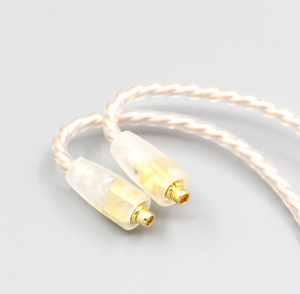 Hi-Res Brown XLR 3.5mm 2.5mm 4.4mm Earphone Cable For Westone W40 W50 W60 UM10 UM20 UM30 UM40 UM50 Pro