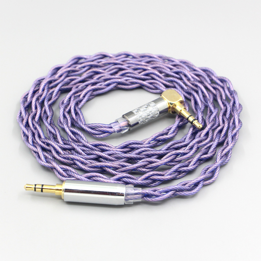 Type2 1.8mm 140 cores litz 7N OCC Headphone Cable For Fostex T50RP Mk3 T40RP Mk2 T20RP Mk2 Dekoni Audio Blue