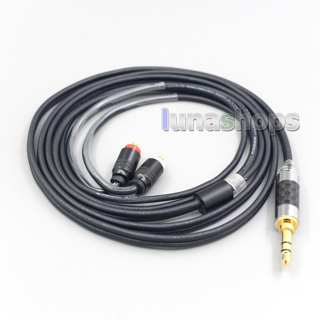 2.5mm 4.4mm 3.5mm XLR Black 99% Pure PCOCC Earphone Cable For Sony XBA-H2 XBA-H3 XBA-Z5 xba-A3 xba-A2