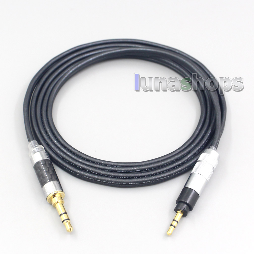 2.5mm 3.5mm 4.4mm XLR Black 99% Pure PCOCC Earphone Cable For Sennheiser Urbanite XL On/Over Ear Headphones