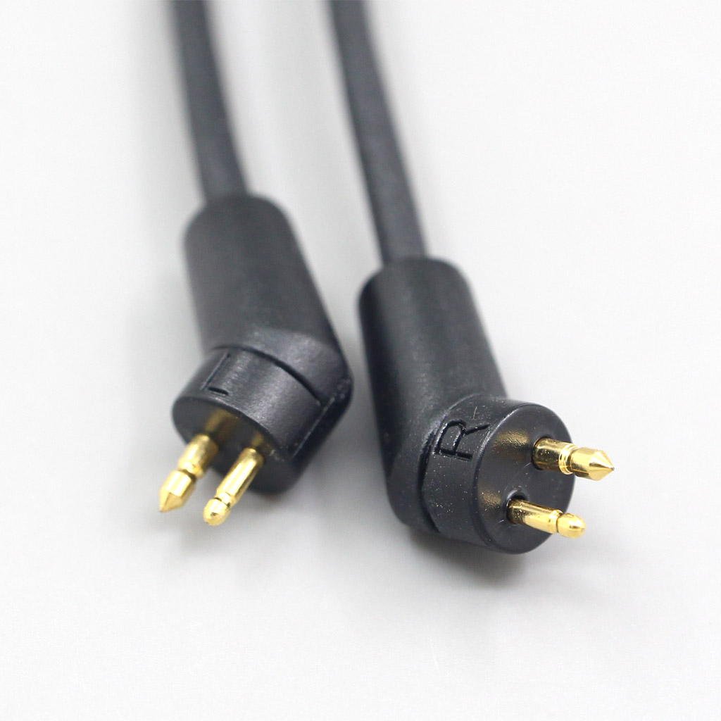 2.5mm 4.4mm XLR 3.5mm Black 99% Pure PCOCC Earphone Cable For Etymotic ER4B ER4PT ER4S ER6I ER4 2pin