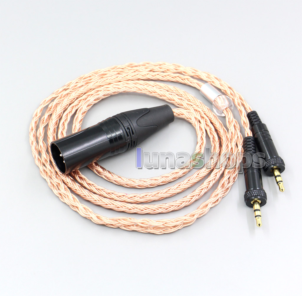XLR 3 4 Pole 6.5mm 16 Core 7N OCC Headphone Cable For Sony MDR-Z1R MDR-Z7 MDR-Z7M2 With Screw To Fix