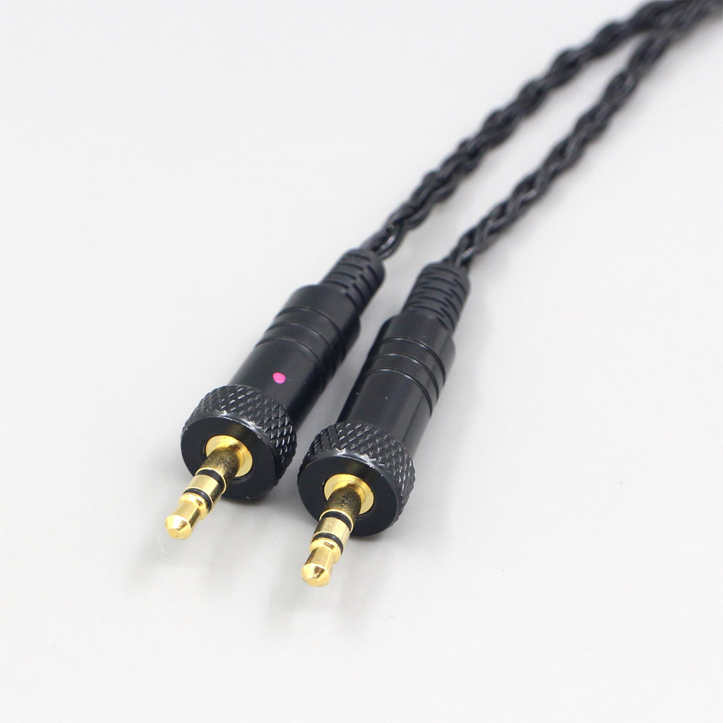 16 Core 7N OCC Black Braided Earphone Cable For Sony MDR-Z1R MDR-Z7 MDR-Z7M2 With Screw To Fix headphone