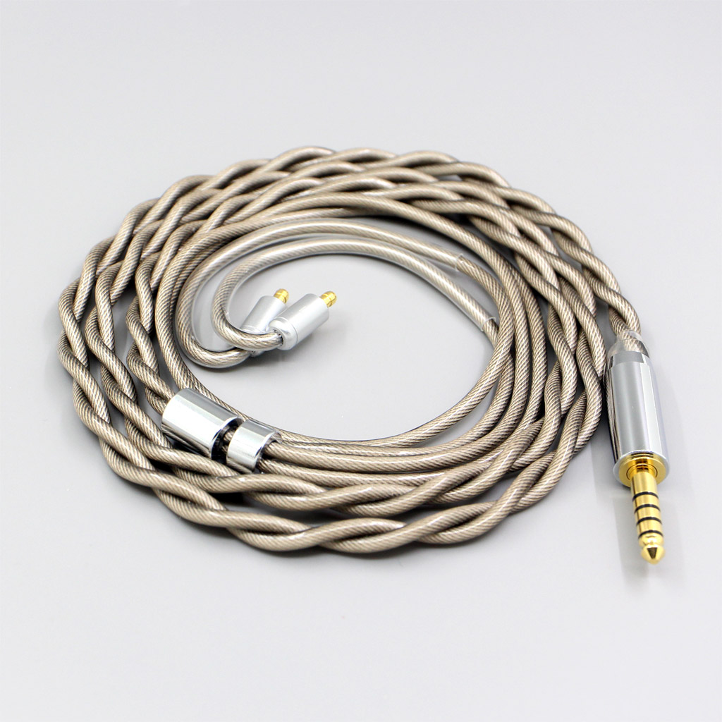 Type6 756 core 7n Litz OCC Silver Plated Earphone Cable For Sennheiser IE400 IE500 Pro Headset 2 core 2.8mm