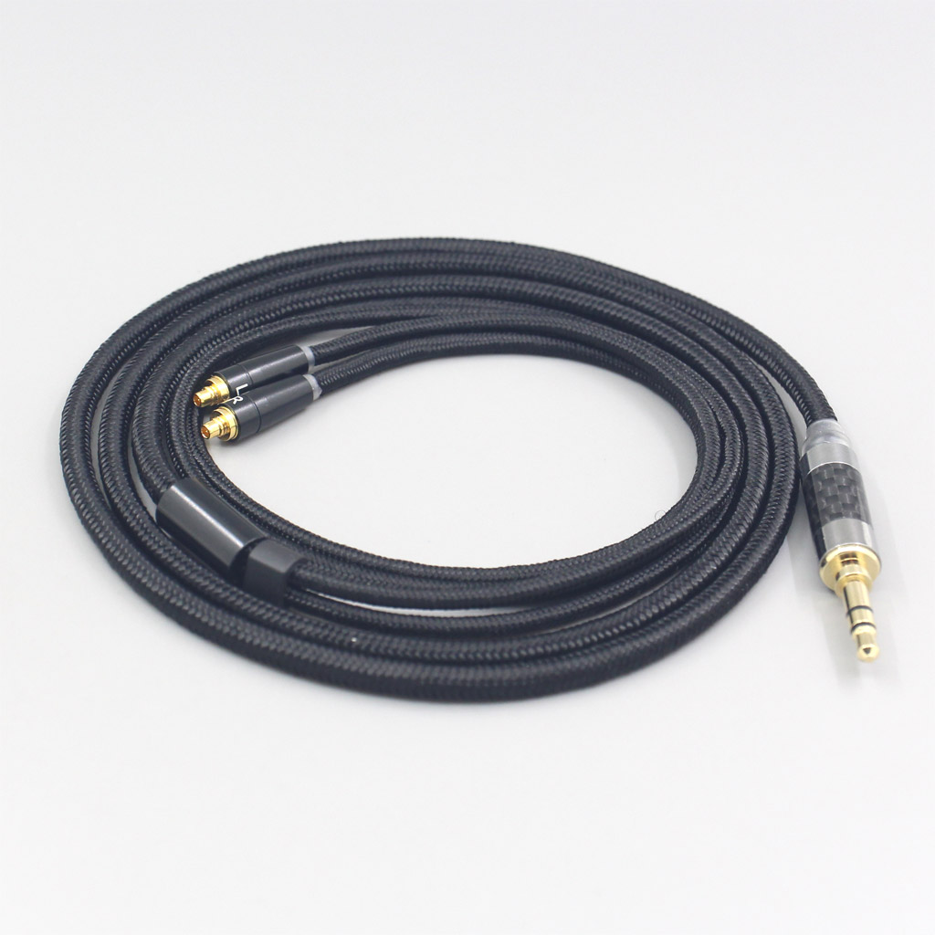 6.5mm XLR 4.4mm Super Soft Headphone Nylon OFC Cable For AKG N5005 N30 N40 MMCX Sennheiser IE300 Earphone