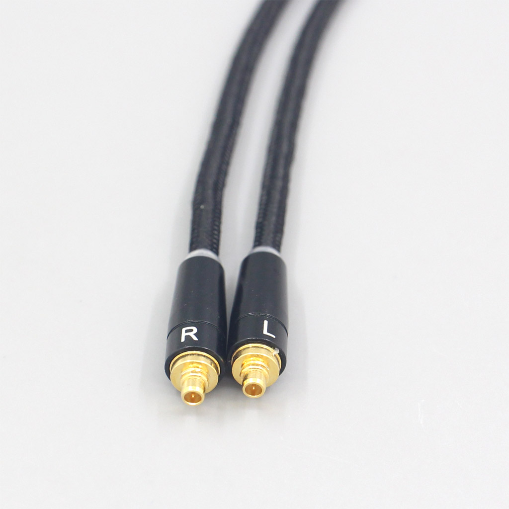6.5mm XLR 4.4mm Super Soft Headphone Nylon OFC Cable For AKG N5005 N30 N40 MMCX Sennheiser IE300 Earphone