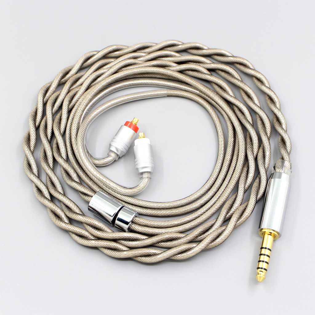 Type6 756 core 7n Litz OCC Silver Plated Earphone Cable For Sony IER-M7 IER-M9 IER-Z1R Headset 2Core 2.8mm