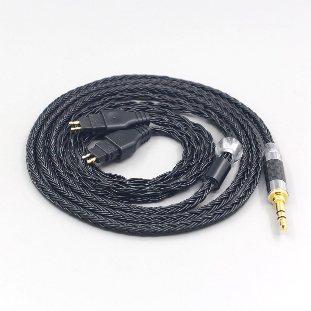 16 Core Black OCC Earphone Cable For Sennheiser HD580 HD600 HD650 HDxxx HD660S HD58x HD6xx Headphone