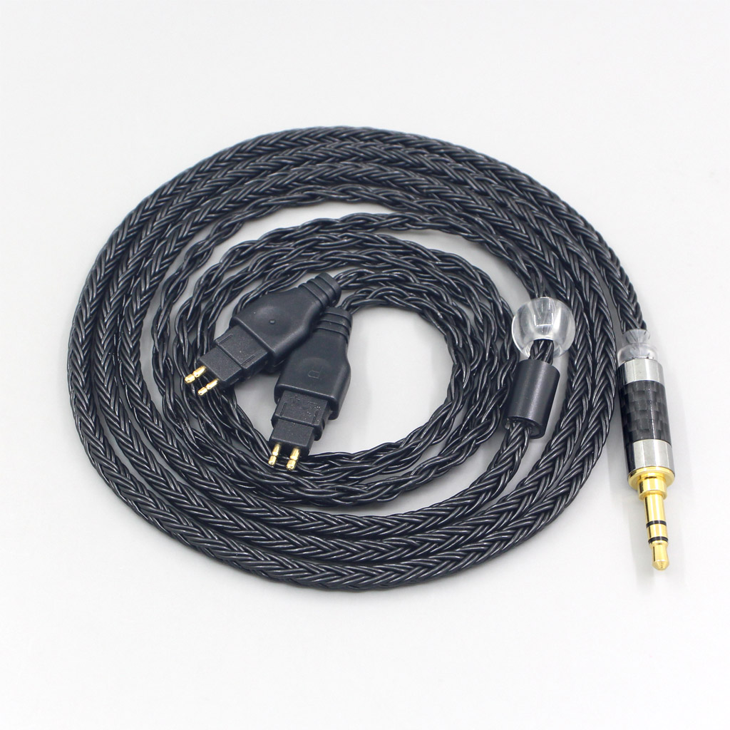 16 Core Black OCC Earphone Cable For Sennheiser HD580 HD600 HD650 HDxxx HD660S HD58x HD6xx Headphone