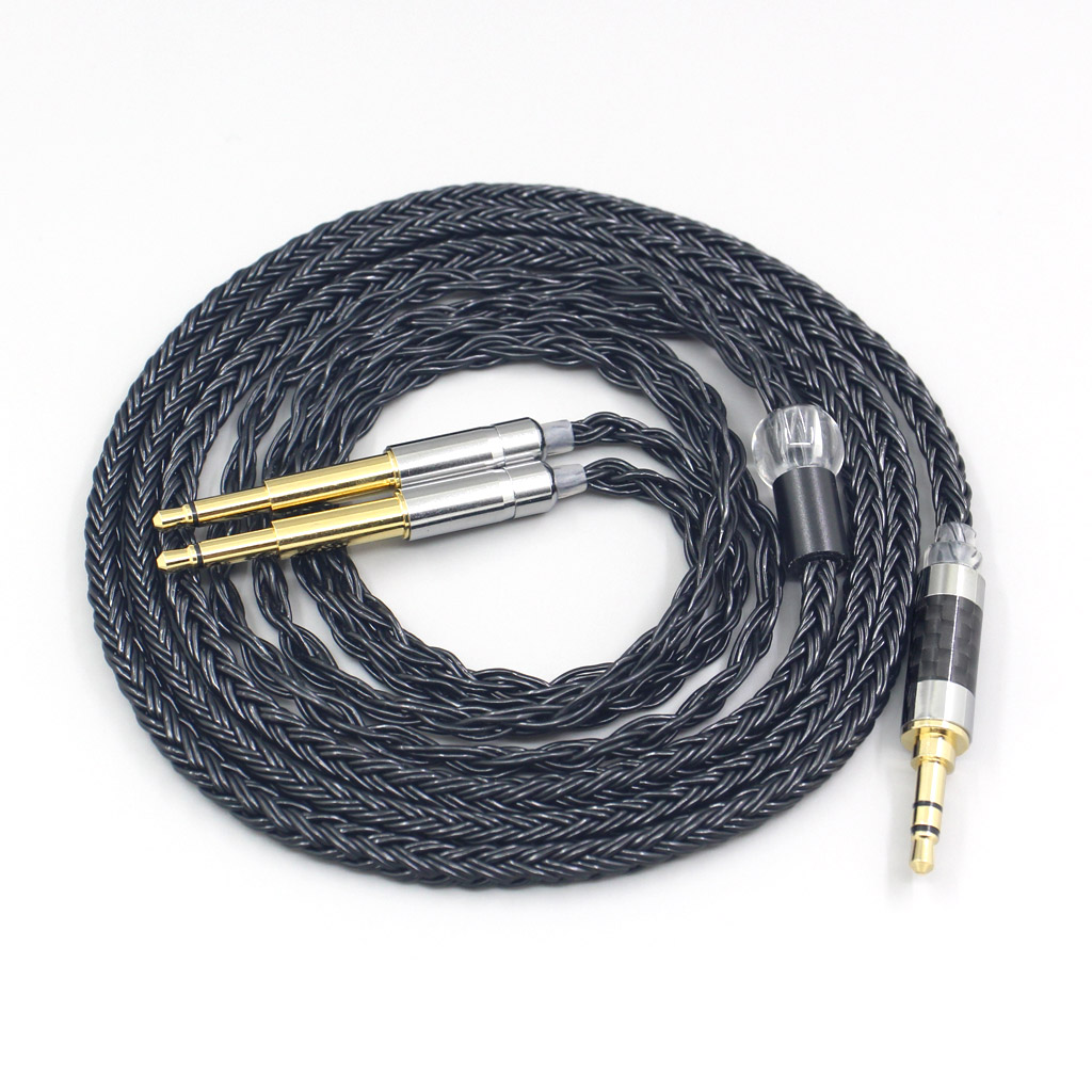 16 Core 7N OCC Black Braided Earphone Cable For Meze 99 Classics NEO NOIR Headset Headphone