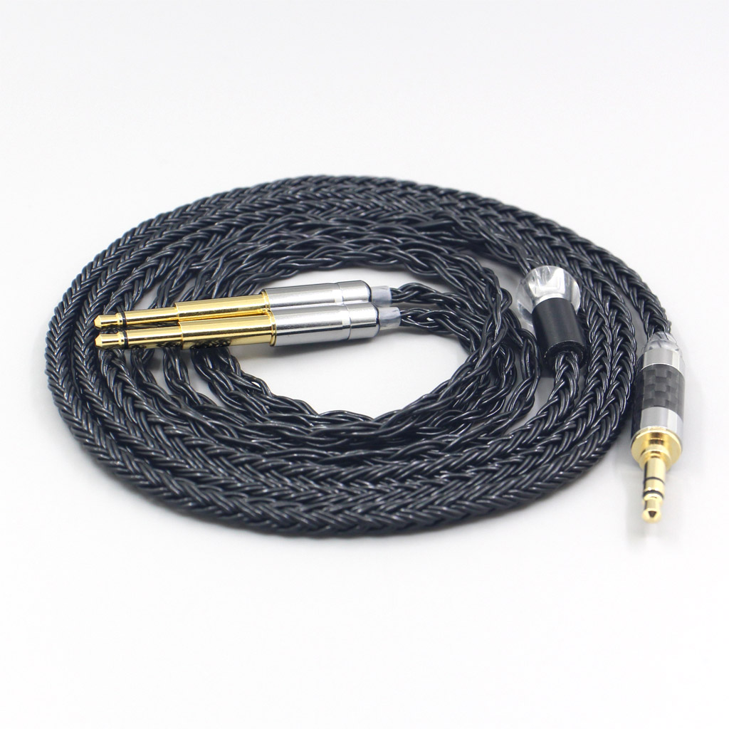 16 Core 7N OCC Black Braided Earphone Cable For Meze 99 Classics NEO NOIR Headset Headphone
