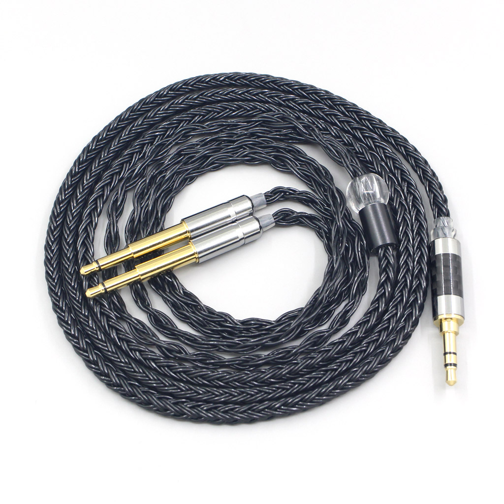 16 Core 7N OCC Black Braided Earphone Cable For Meze 99 Classics NEO NOIR Headset Headphone