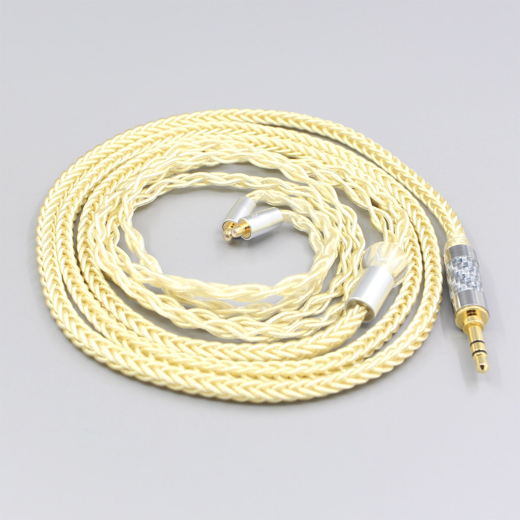 8 Core Gold Plated + Palladium Silver OCC Alloy Cable For Acoustune HS 1695Ti 1655CU 1695Ti 1670SS Earphone