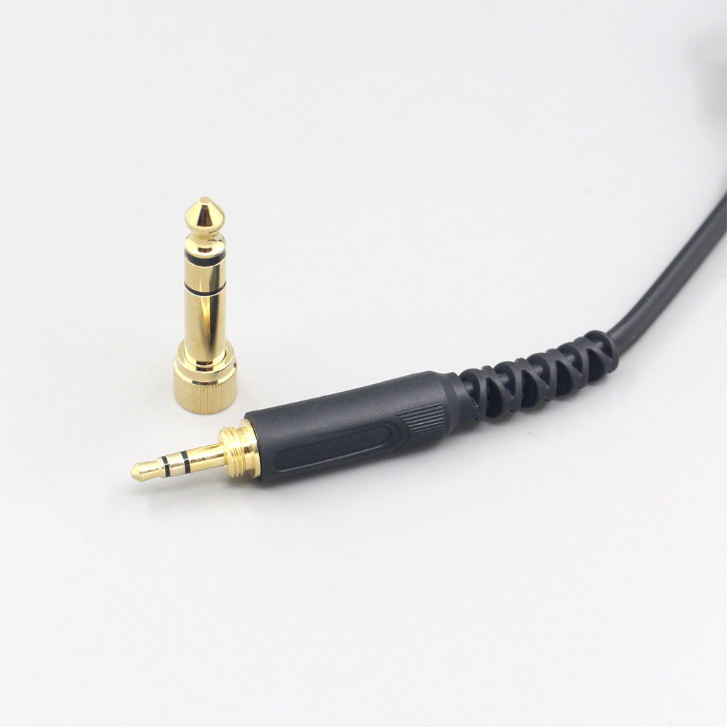 Replacment 3.5mm & 6.5mm Audio Cable For Shure SRH1540 SRH1840 SRH1440 Headphone
