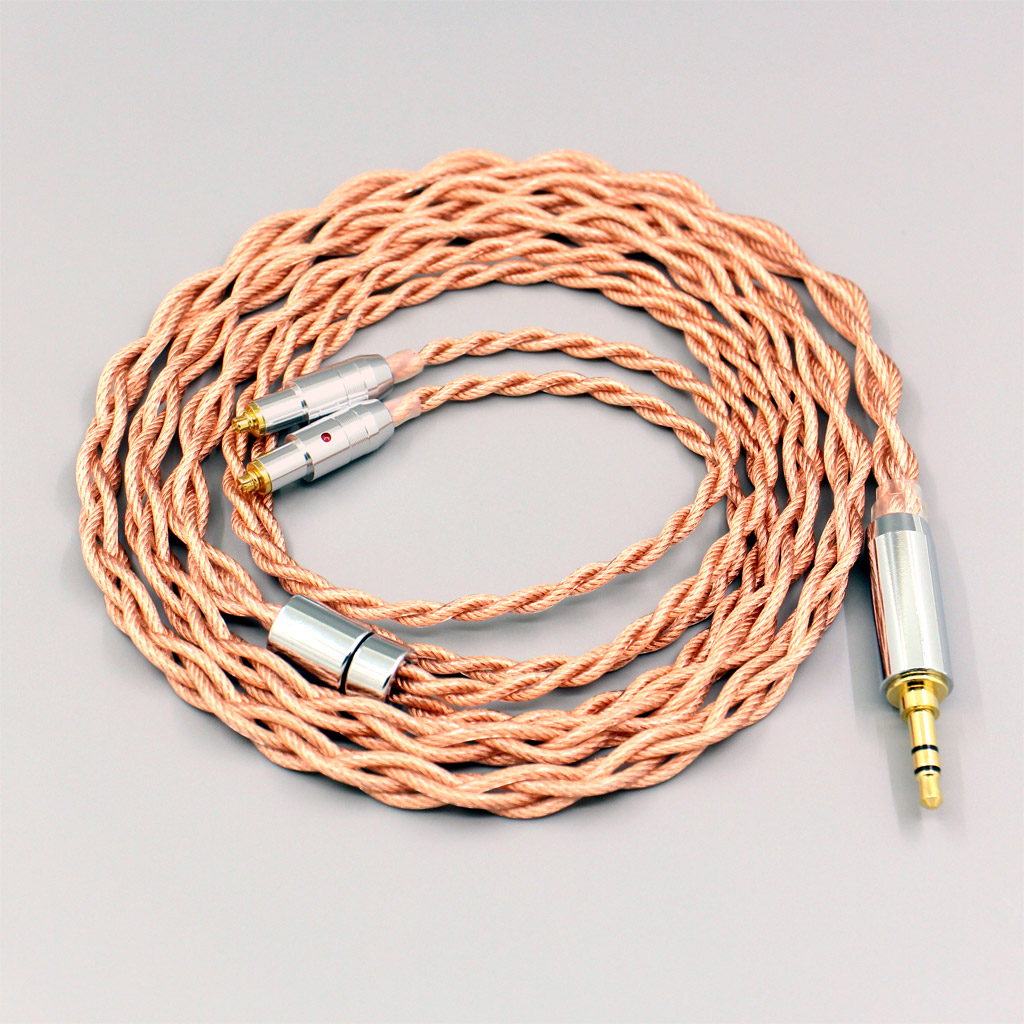 Graphene 7N OCC Shielding Coaxial Mixed Earphone Cable For Shure SRH1540 SRH1840 SRH1440 4 core 1.8mm