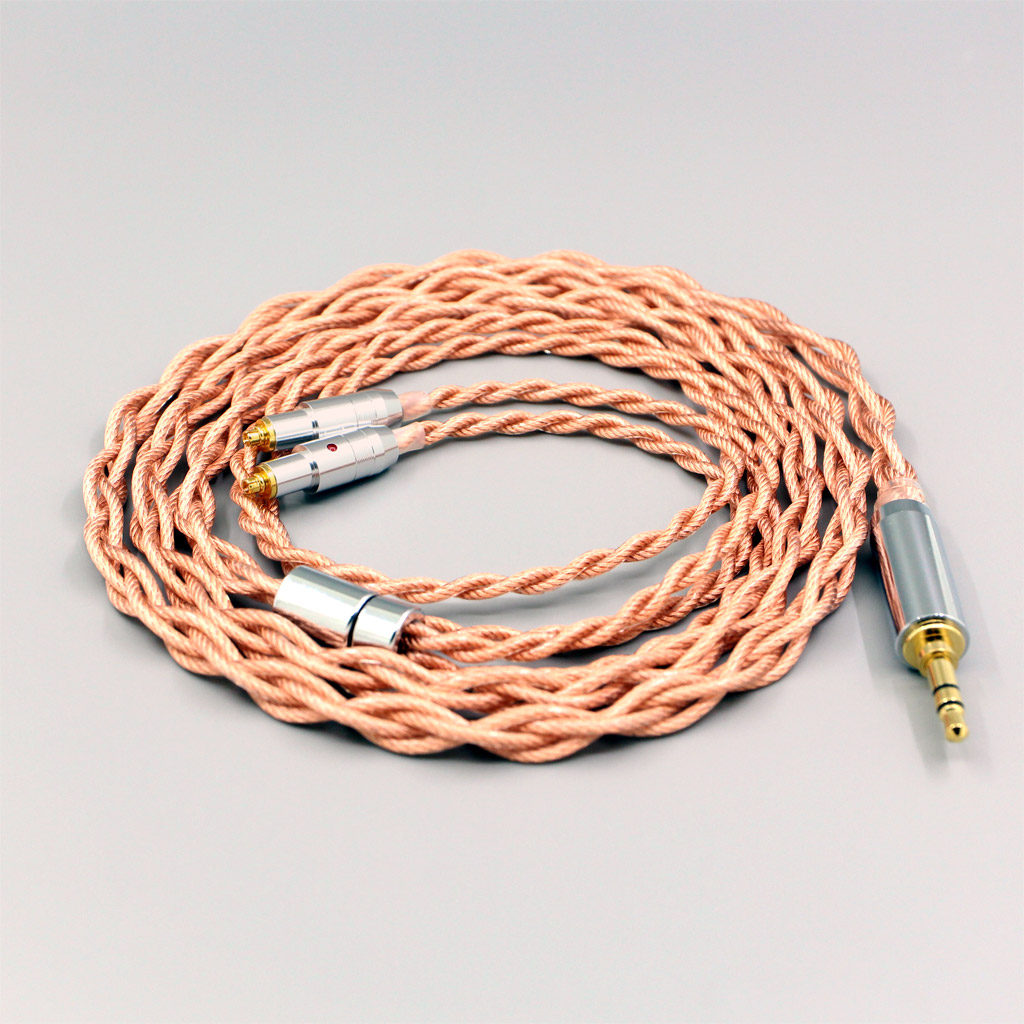Graphene 7N OCC Shielding Coaxial Mixed Earphone Cable For Shure SRH1540 SRH1840 SRH1440 4 core 1.8mm
