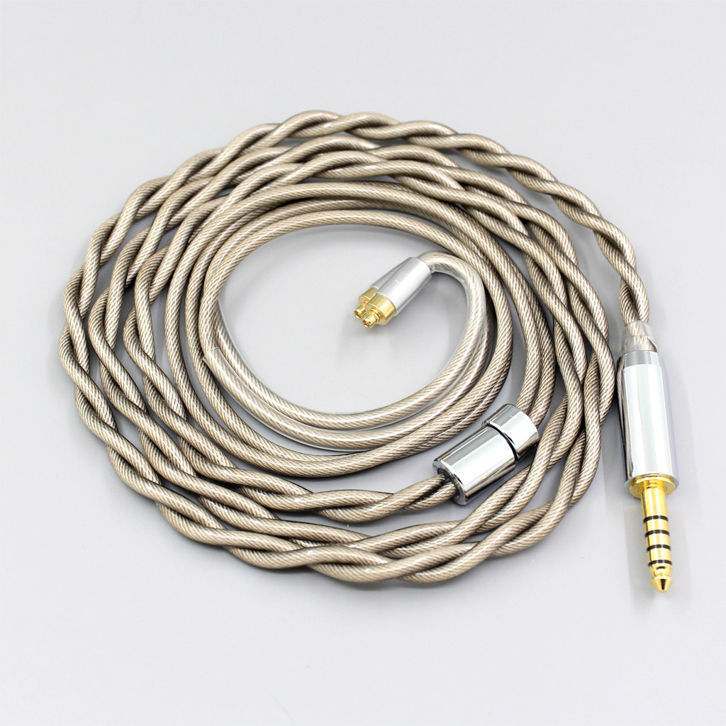 Type6 756 core 7n Litz OCC Silver Plated Earphone Cable For Dunu dn-2002 2 core 2.8mm