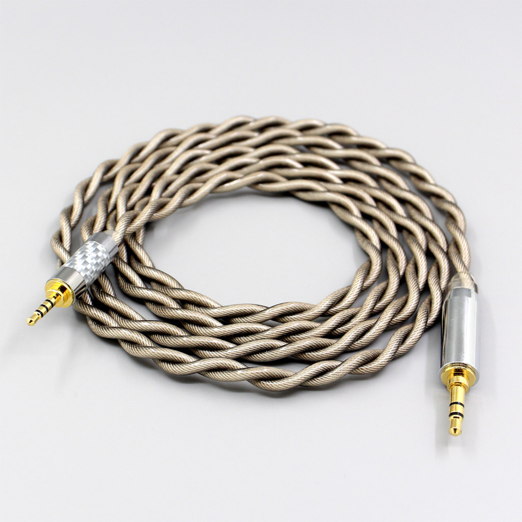 Type6 756 core 7n Litz OCC Silver Plated Earphone Cable For beyerdynamic DT 240 Pro DT240Pro Shure AONIC 50
