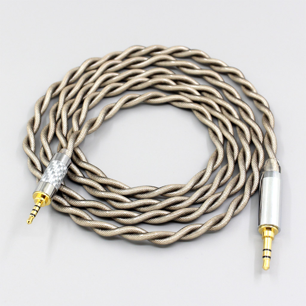Type6 756 core 7n Litz OCC Silver Plated Earphone Cable For beyerdynamic DT 240 Pro DT240Pro Shure AONIC 50