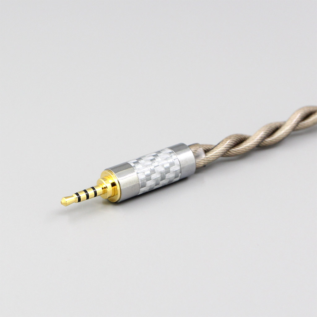 Type6 756 core 7n Litz OCC Silver Plated Earphone Cable For beyerdynamic DT 240 Pro DT240Pro Shure AONIC 50