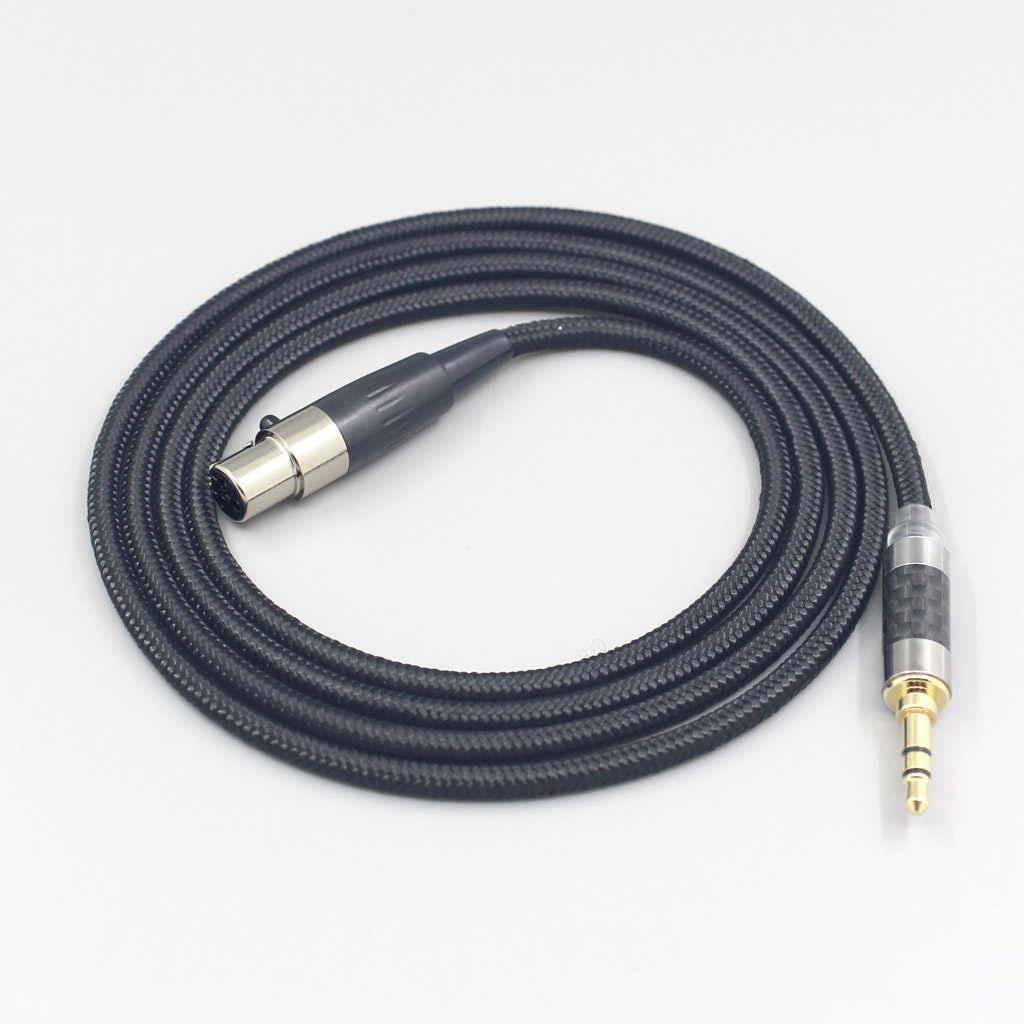 6.5mm XLR 4.4mm Super Soft Headphone Nylon OFC Cable For AKG Q701 K702 K271 K272 K240 K141 K712 K181 K267 K712