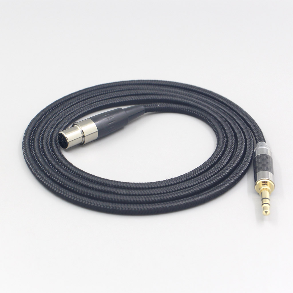 6.5mm XLR 4.4mm Super Soft Headphone Nylon OFC Cable For AKG Q701 K702 K271 K272 K240 K141 K712 K181 K267 K712