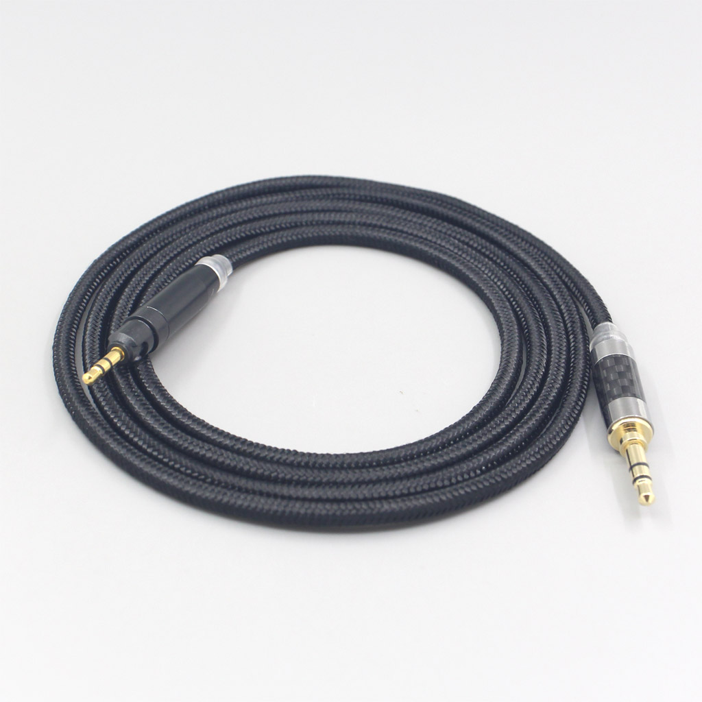 6.5mm XLR Super Soft Headphone Nylon OFC Cable For Ultrasone Performance 820 880 Signature DXP PRO STUDIO Earphone