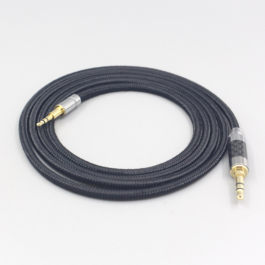 6.5mm XLR 4.4mm Super Soft Headphone Nylon OFC Cable For Denon AH-D340 D320 NC800 NC732 NCW500 N60c K845 K840