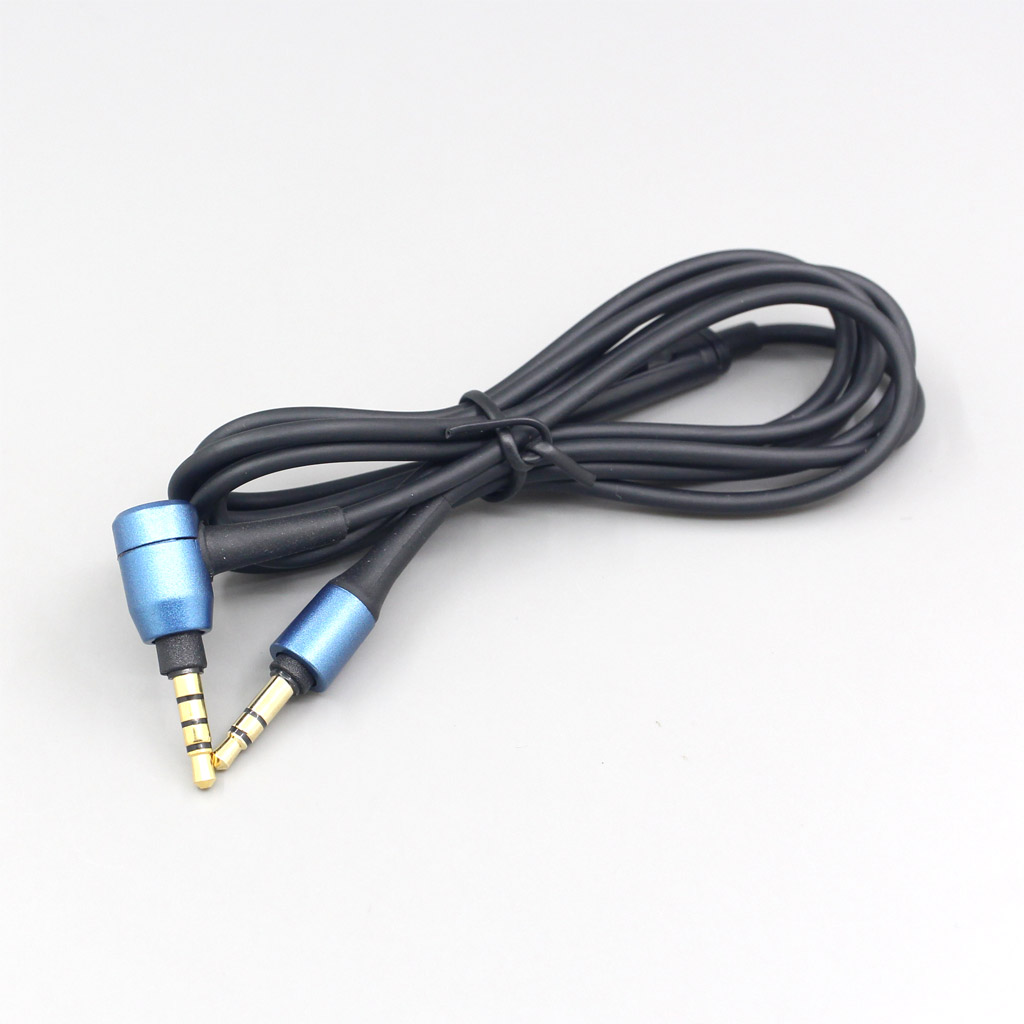 Replacement Audio Cable with Remote Mic for Audio Technica ATH-MSR7 Sony MDR 1R