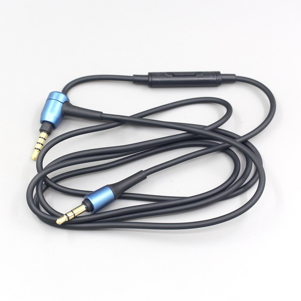 Replacement Audio Cable with Remote Mic for Audio Technica ATH-MSR7 Sony MDR 1R