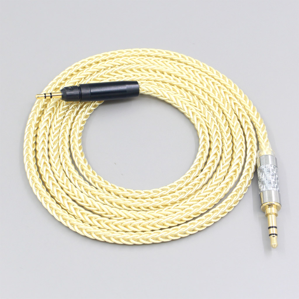 8 Core Gold Plated + Palladium Silver OCC Cable For Ultrasone Performance 820 880 Signature DXP PRO STUDIO Headphone